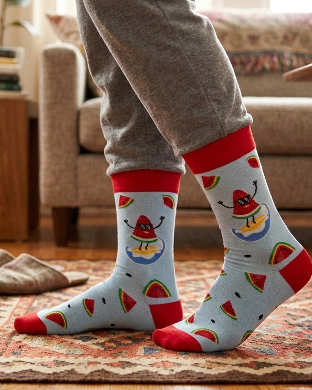 Calzini Anguria Serie Frutta Estiva